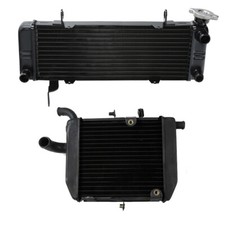 Upper & Lower Radiator Cooler Cooling Fit For Honda VFR400R NC30 1989-1992 Black