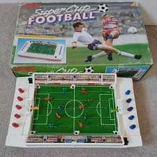 Vintage Tomy Super Cup Football Electronic Game Original Box Working tested