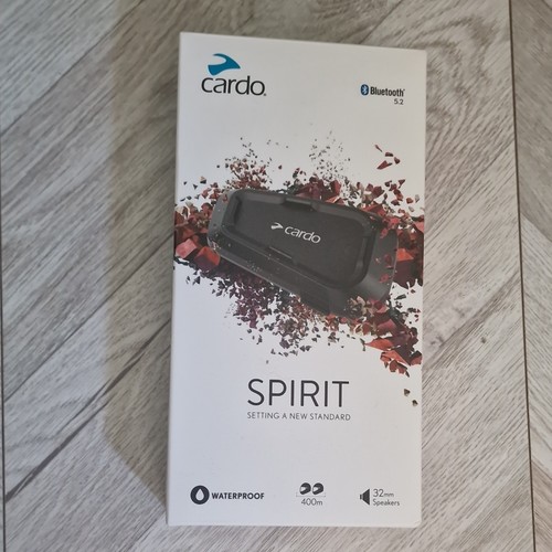 This cardo spirit headset - is,