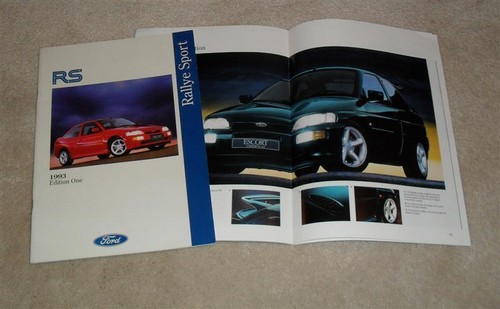 Ford brochure 1993 - ford, rs