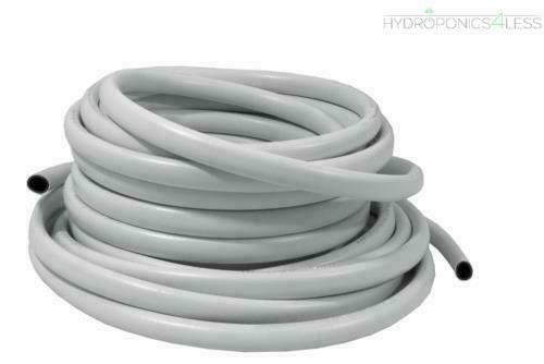 White pvc reinforced hose - white,