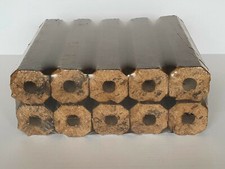 High Energy Ultra Dry Heat Logs Eco Wood Open Fire Log Fuel 1 x 10 kg Pack