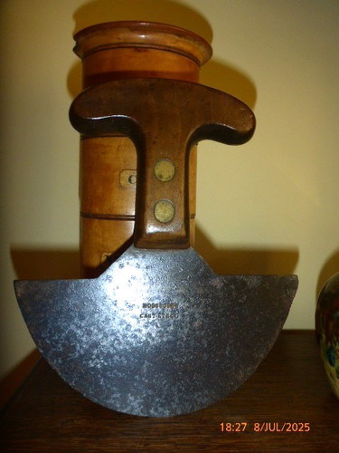 Antique herb chopper kitchen - chopper,