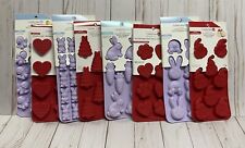 Holiday Silicone Shaped Candy Mold Chocolate Treat Assorted Shapes Butter NEW