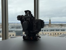 Red Komodo 6K Camera Kit Full Rigged 220hrs (Bright Tangerine, Outrigger handle)