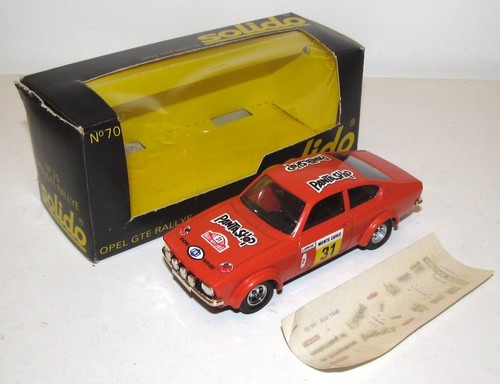 Solido 43 opel kadett - solido, no.70