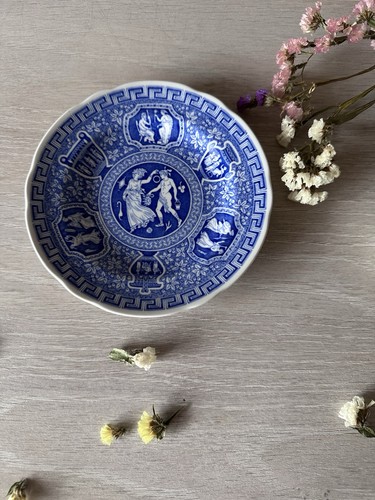 Spode blue room - blue, greek