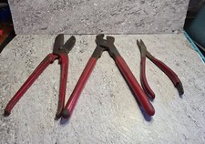 Vintage 10" Parex Tin Snips, Made in Australia & unbranded cable cutters & Piers