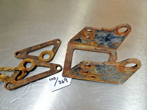Vintage race engine plates - engine, tt