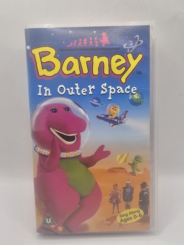 Barney outer space vhs - space,