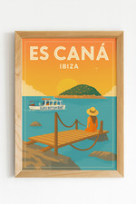 Ibiza - Es Cana Poster Print