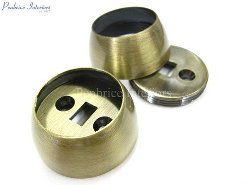 Curtain pole recess brackets - 2,