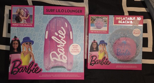 New barbie inflatable pool - new,