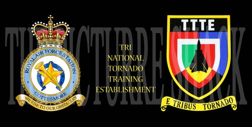 Ttte badge raf cottesmore - ttte, &