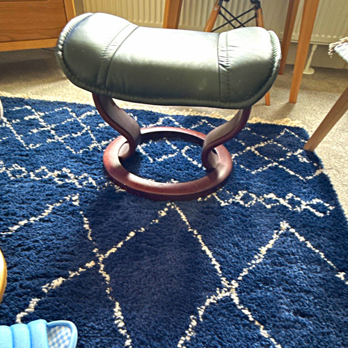 Ekornes green leather - ekornes,