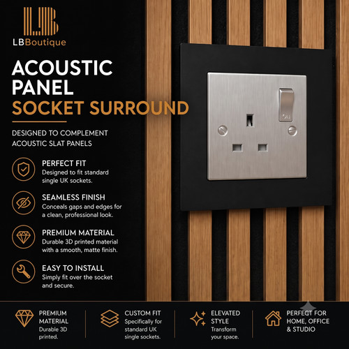 Acoustic slat wall - slat,