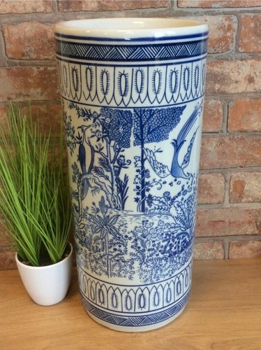 Blue and white ceramic - and,