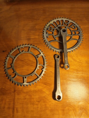 Vintage triumph crank set and - vintage,