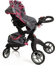 Doll Stroller with Swiveling