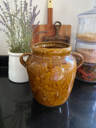 Large antique french confit - large,