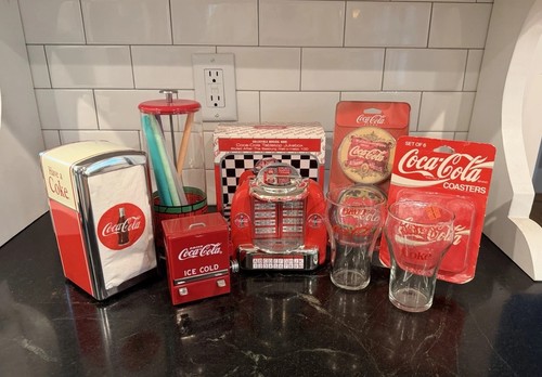 Coca cola retro diner lot - coca-cola,