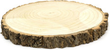 31Cm Wooden Tree Trunk Rustic Cake Stand | Large Wedding Birthday
