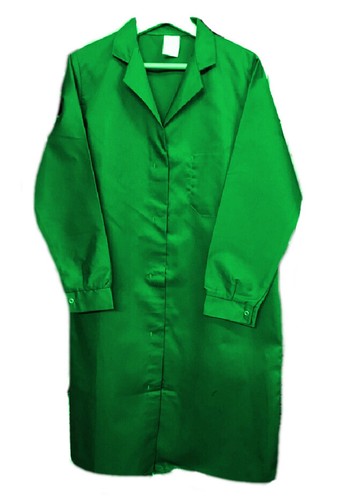 Green lab coat food - green,