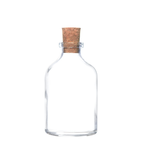 Small glass bottles with - bottles,