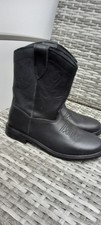 Mango Black Genuine Leather