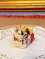 Steiff Woolen Tabby Cat 1960s