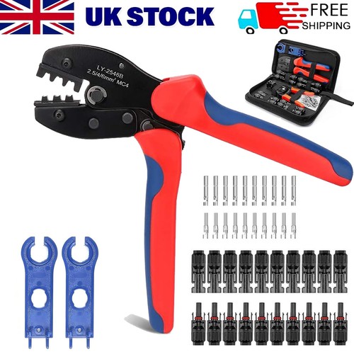 Solar crimping tool ratcheting - solar,