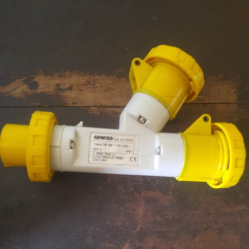 Gewiss 110v 16a amp way - gewiss, 2