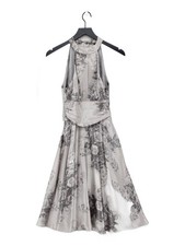 Coast A-Line Midi Dress UK8 in