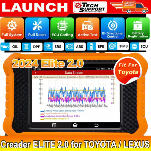 Launch x431 elite - x431, 2.0