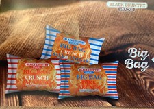 9 x Packets of 80g Big Bag Pork Scratchings (Pork Crunch) 3 of Each Flavour Keto