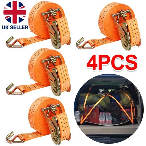 Heavy duty ratchet ties - 4x,