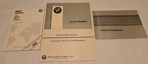 1986 bmw e28 owners - e28, handbook