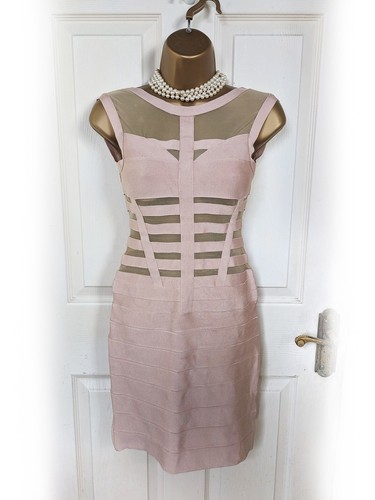Herve leger nude - herve, pink
