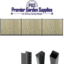 DuraPost Anthracite Grey [Gate/Corner|H/Slotted|U-Channel] 6/8/10ft Fence Post
