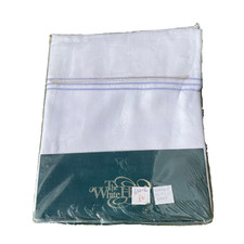 The White House 100% linen Single Size Flat Sheet Made in Italy Bespoke Luxury