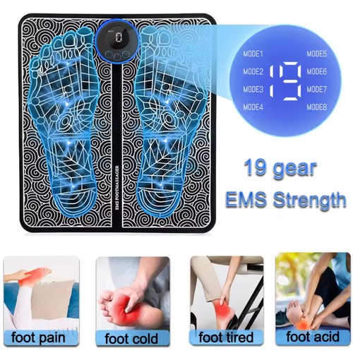Portable ems foot - ems, mat