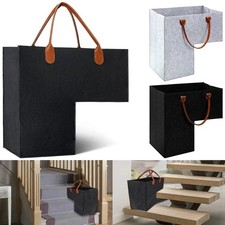Large capacity stair basket - large,