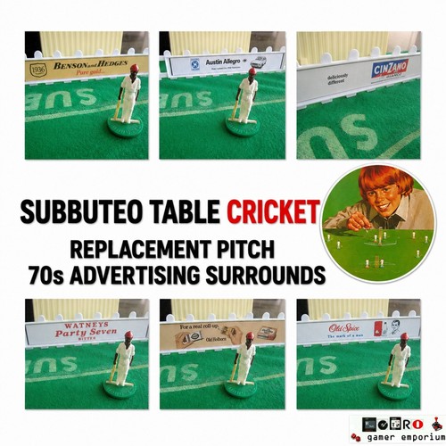 Subbuteo cricket - cricket,