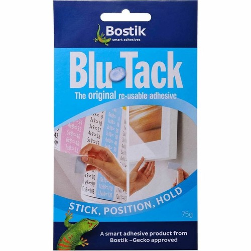 Pack 75g bostik blu tack - 1,