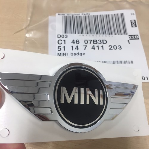 Mini genuine wings boot badge - genuine,