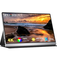 UPERFECT 15.6" USB Type-C Portable Monitor 4K 3840×2160 HDR IPS HD Ultra Slim