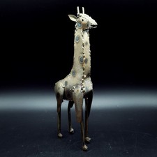 Vintage Welded Metal Giraffe