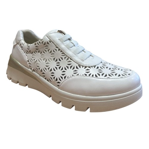 Pitillos 090 white leather - pitillos,