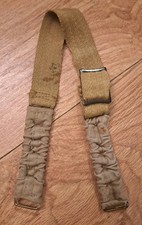 Original WW2 British Army Military Brodie Tommy Helmet Chin Strap Early Pattern