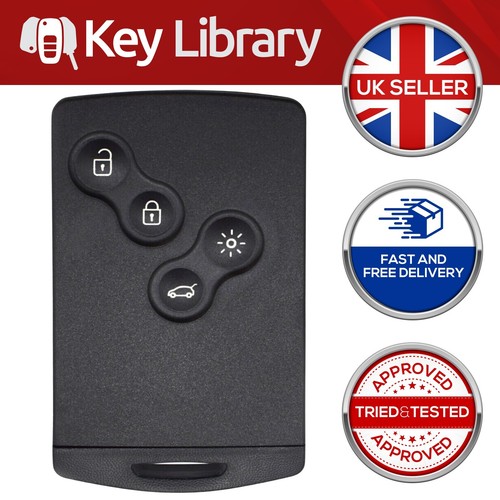 Renault button smart keycard - 4,